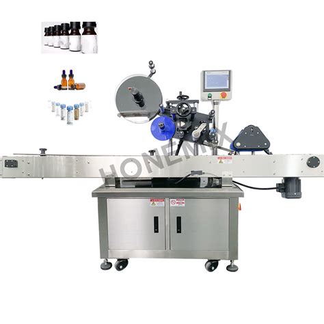 Hone Automatic Horizontal Round Bottle Labeling Machine For Ml Vial