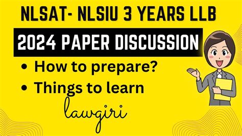 Nlsat Question Paper Analysis Nlsiu Year Law Paper Review