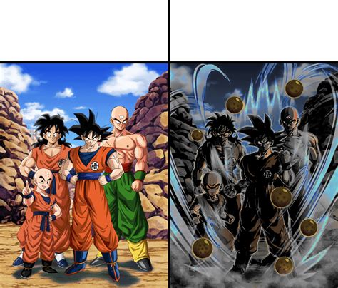 Goku And Friends Prowler Meme Template R Dbzdokkanbattle