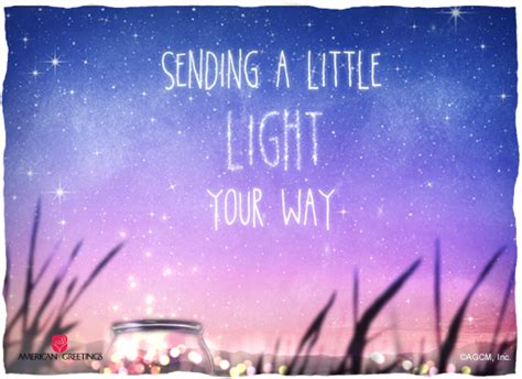 "Sending Light Your Way" | Thinking of You eCard | Blue Mountain eCards