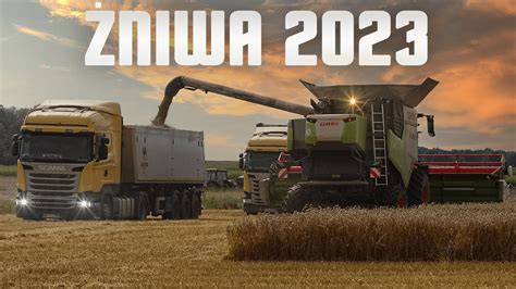 Niwa Rzepaku I Pszenicy Claas Trion X Scania Xjohn