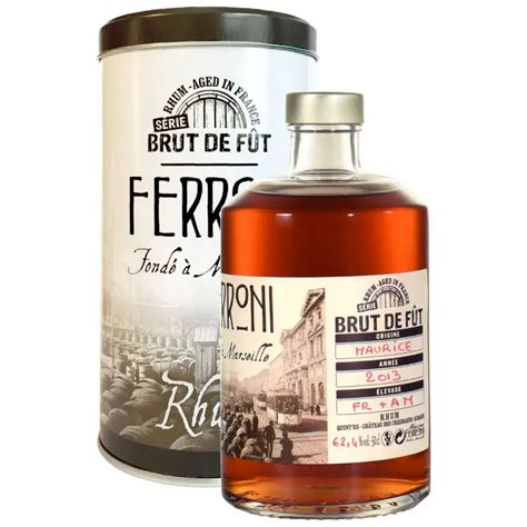 Rhum Vieux Ferroni Brut De F T Maurice