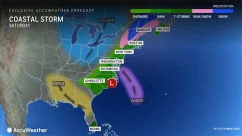 Nj Weather 2 Storms Could Threaten Eastern Us With Heavy Rain