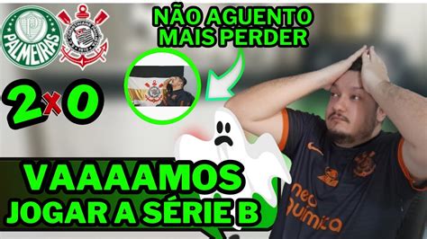 SÉRIE B LOGO ALÍ REACT PALMEIRAS 2X0 CORINTHIANS NUNCA GANHA DELES