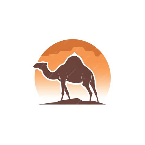 Premium Ai Image Realistic Camel Logo Icon For Camel Travel