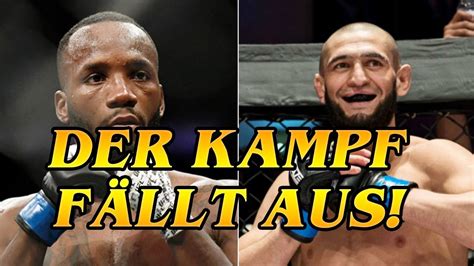 BREAKING NEWS Der Kampf Zwischen Leon Edwards Und Khamzat Chimaev