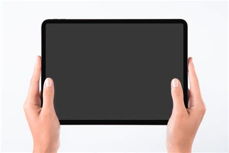 Ipad In Hand Png