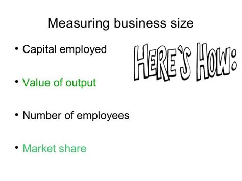 Measuring Business Size