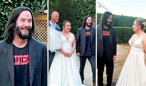 Keanu Reeves Stuns Newlyweds As He Crashes Wedding And Mingles With