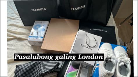 Vlog 14 Pasalubong Galing London Unboxing Shoppingeating Out