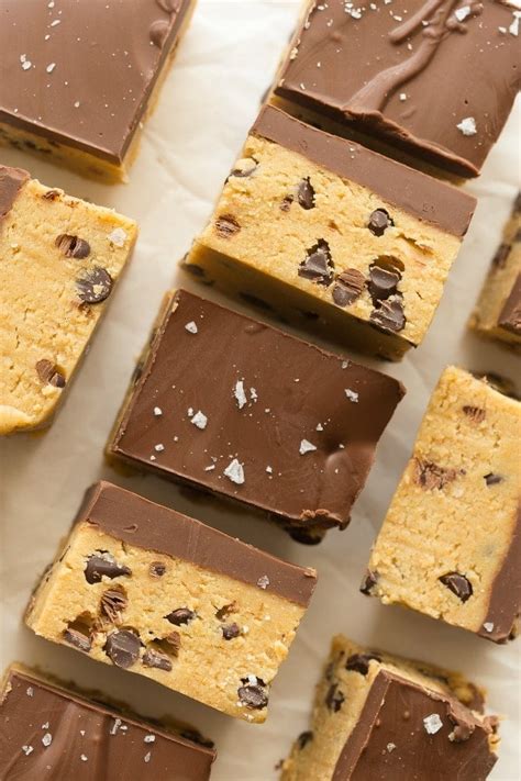 No Bake Cookie Dough Bars Keto Vegan Paleo The Big Mans World