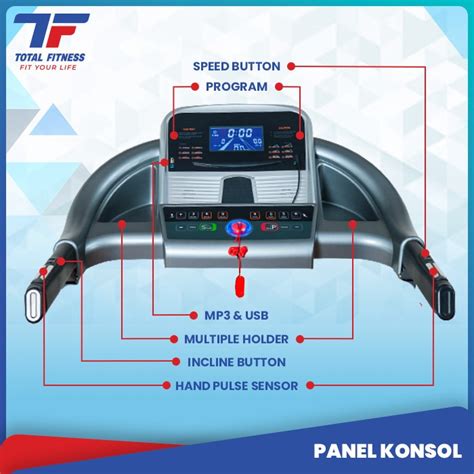 Treadmill Elektrik Total Tl Gaf Bandung