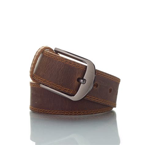 Chestnut Leather Belt – Reverb Universe