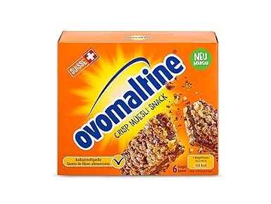 Ovomaltine Crisp M Sli Riegel Crunchy Schoko Riegel Aus Cerealien Mit