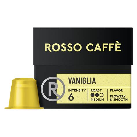 Rosso Caffe Gentleman Capsules For Nespresso Original Line Machine 10pk