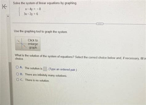 Solved For Each Given Value Of X Determine The Value Of Y