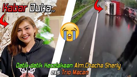 Detik Detik Video Kecelakaan Beruntun Chacha Sherly Sopir Chacha