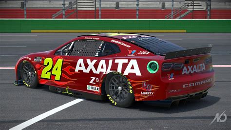 William Byron Hendrick Motorsports 40th Anniversary Sim Stamped by ...