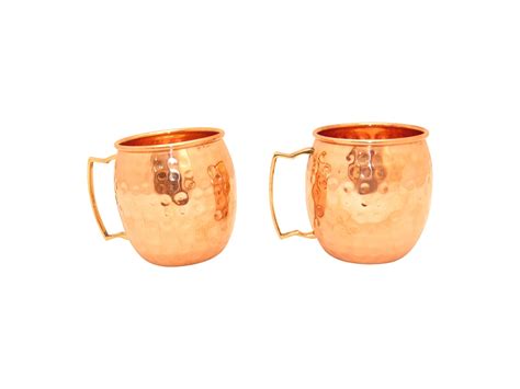 Goldgiftideas Copper Hammered Moscow Mule Beer Mug Handmade Barware