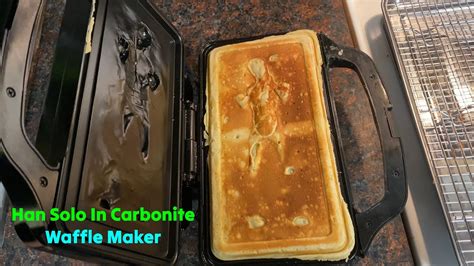 Han Solo In Carbonite Waffle Maker 🟡 Cooking Gizmos Youtube