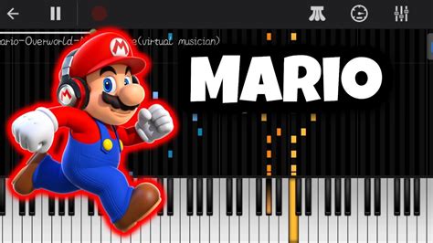 Super Mario Main Theme Piano Tutorial Youtube