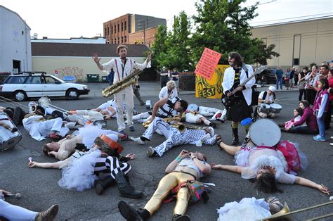 Honk Fest West Georgetown Seattle Carnival Band Flickr