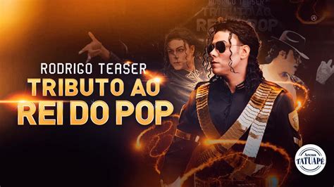 Rodrigo Teaser Tributo ao Rei do Pop em São Paulo Evento ON