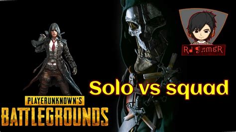 Solo Vs Squad Pubg Mobile Live Youtube