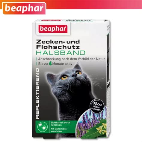 BEAPHAR COLLIER ANTI Puces et Tiques pour Chats Contre Réfléchissant 35