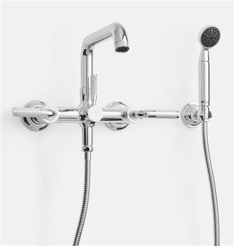 Descanso Wall Mounted Tub Filler With Handshower Rejuvenation