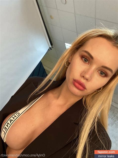 Olya Abramovich Aka Oabramovich Nude Leaks OnlyFans Faponic