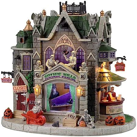 Amazon LEMAX Village Collection Spooky Town Phantom View