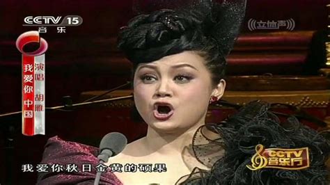 女中音歌唱家胡雁倾情演唱《我爱你中国》，感情真挚，令人动容！音乐流行乐好看视频