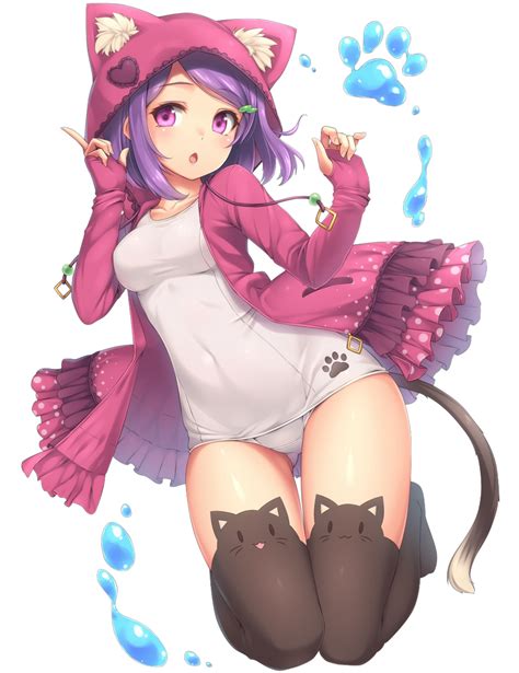 Catgirl Png Isolated Hd Png Mart