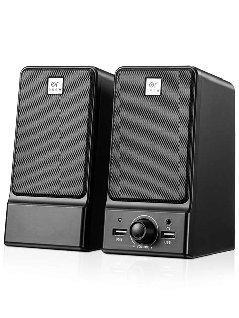 Mua Orow Usb Computer Speakers Hi Fi Stereo External Speakers For Pc 16w Desktop Speaker Built