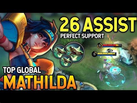 MATHILDA BEST BUILD 2021 TOP GLOBAL MATHILDA GAMEPLAY MOBILE