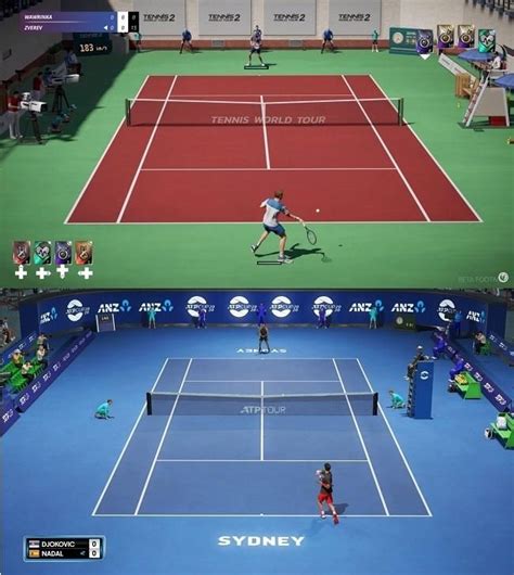 Comparison Between Tennis World Tour 2 Vs Ao Tennis 2 In Gameplay