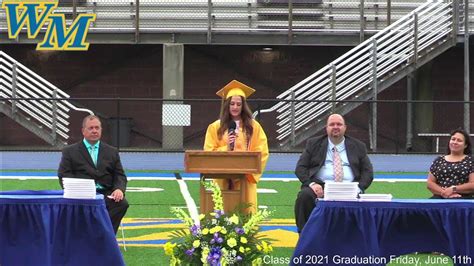 West Mifflin Area School District 2021 Live Graduation Youtube