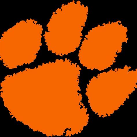 Clemson Paw Decal - Etsy