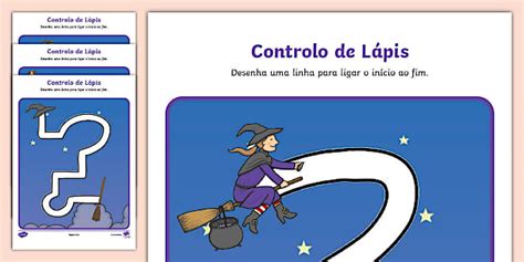 Controlo De Lápis De Bruxas E Animais Teacher Made