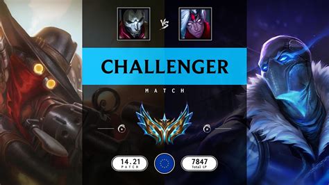 Challenger Match Super Jhin Vs Super Varus EUW Server Patch 14 21