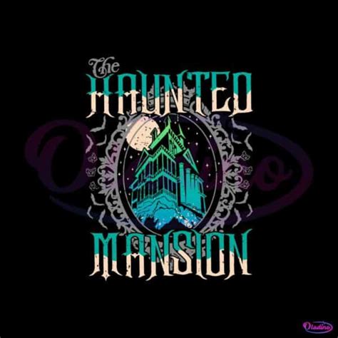 Retro The Haunted Mansion SVG Disney Haunted Ride SVG - Oladino