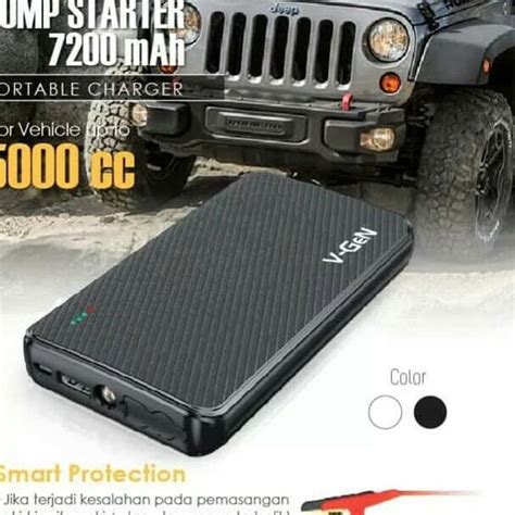 Jual V Gen Powerbank Jumper Jump Starter Mah Ca Motor Mobil