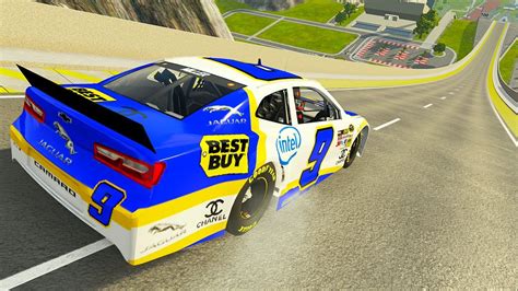 I Jumped The Best Nascar Mod Off The Car Jump Arena Gen 6 Nascar