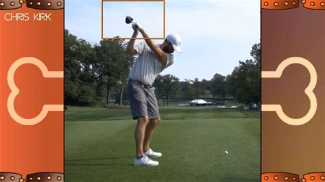 Chris Kirk Golf Swing Sequence Study Slow Mo Driver Down Line