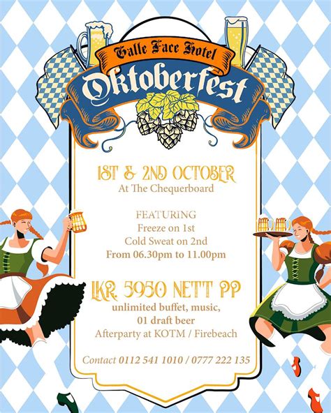 Oktoberfest at Galle Face hotel