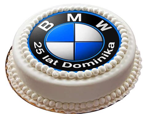 Opłatek na tort LOGO BMW 03 TORTOWY pl