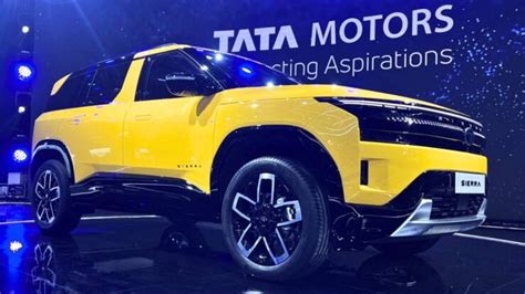 upcoming tata sierra ice ev launch price range features