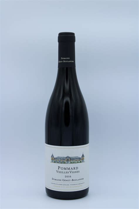 Domaine Genot Boulanger Pommard Vieilles Vignes Bourgogne