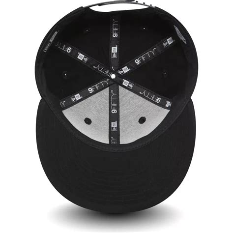 Boné plano preto snapback para criança 9FIFTY Reflect da Superman